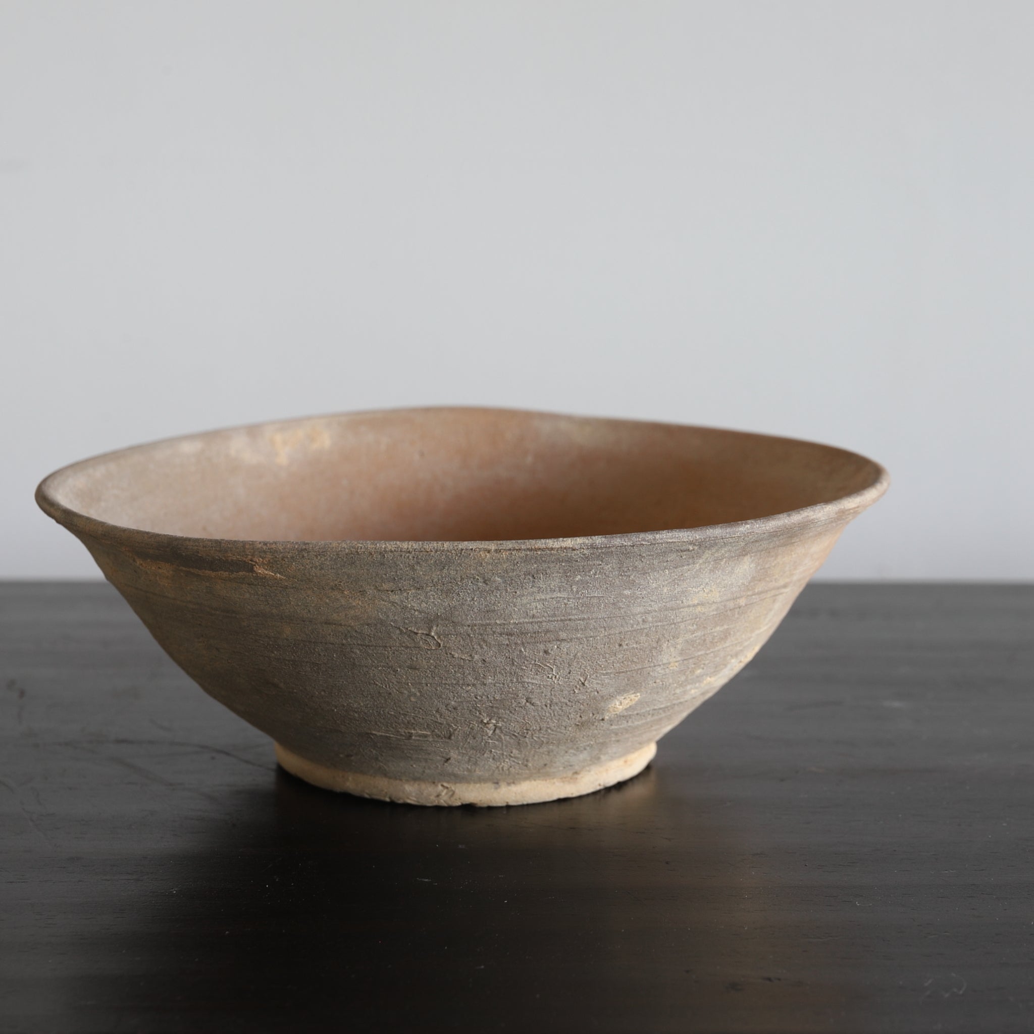 Antique Tokoname Ware Camellia Tea Bowl, Kamakura Period (1185-1333CE)