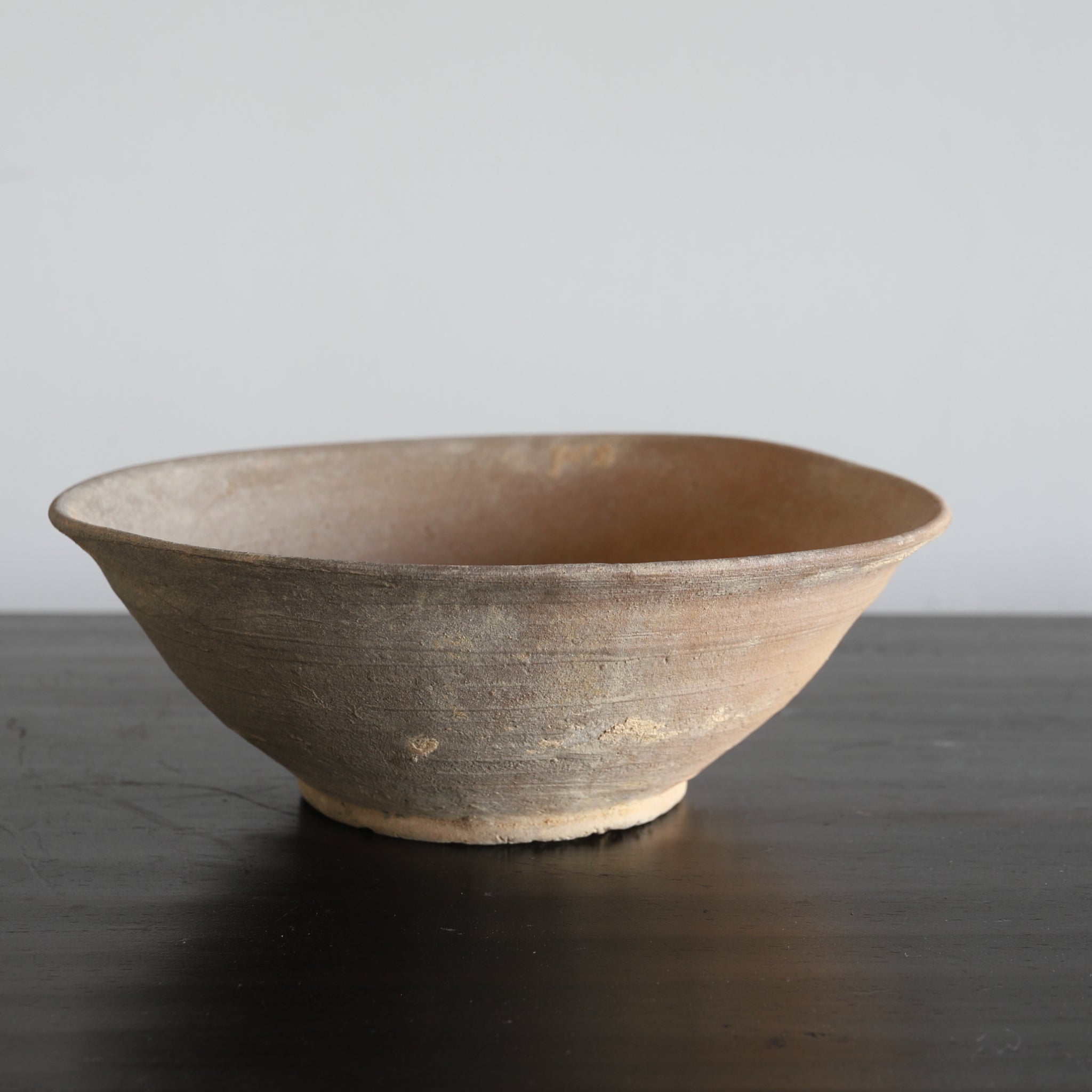 Antique Tokoname Ware Camellia Tea Bowl, Kamakura Period (1185-1333CE)