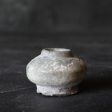 Sung Dynasty Hu Lu Gray Glazed Small Pot, 12th-16th century