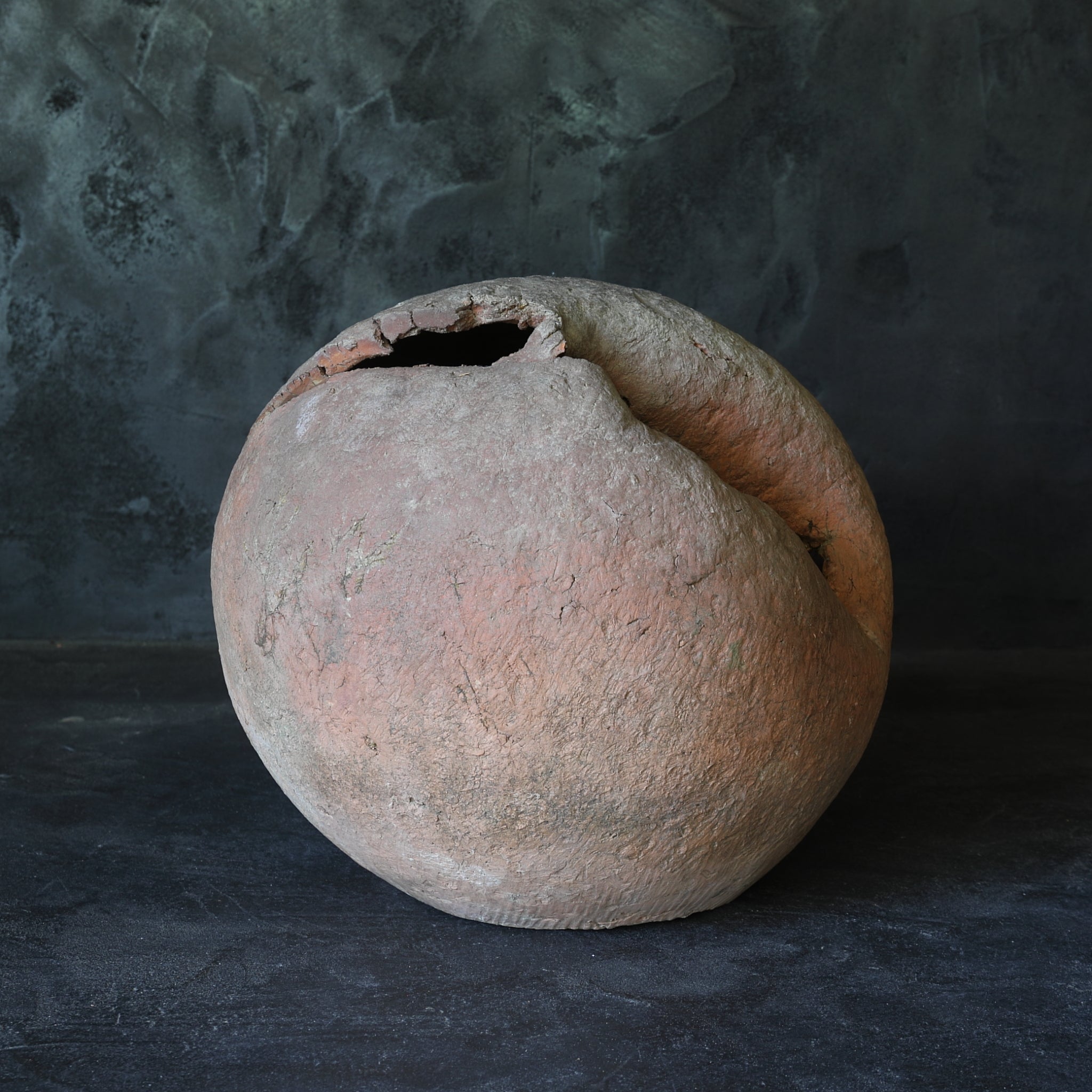 Exploded Pottery Jar, Details Unknown