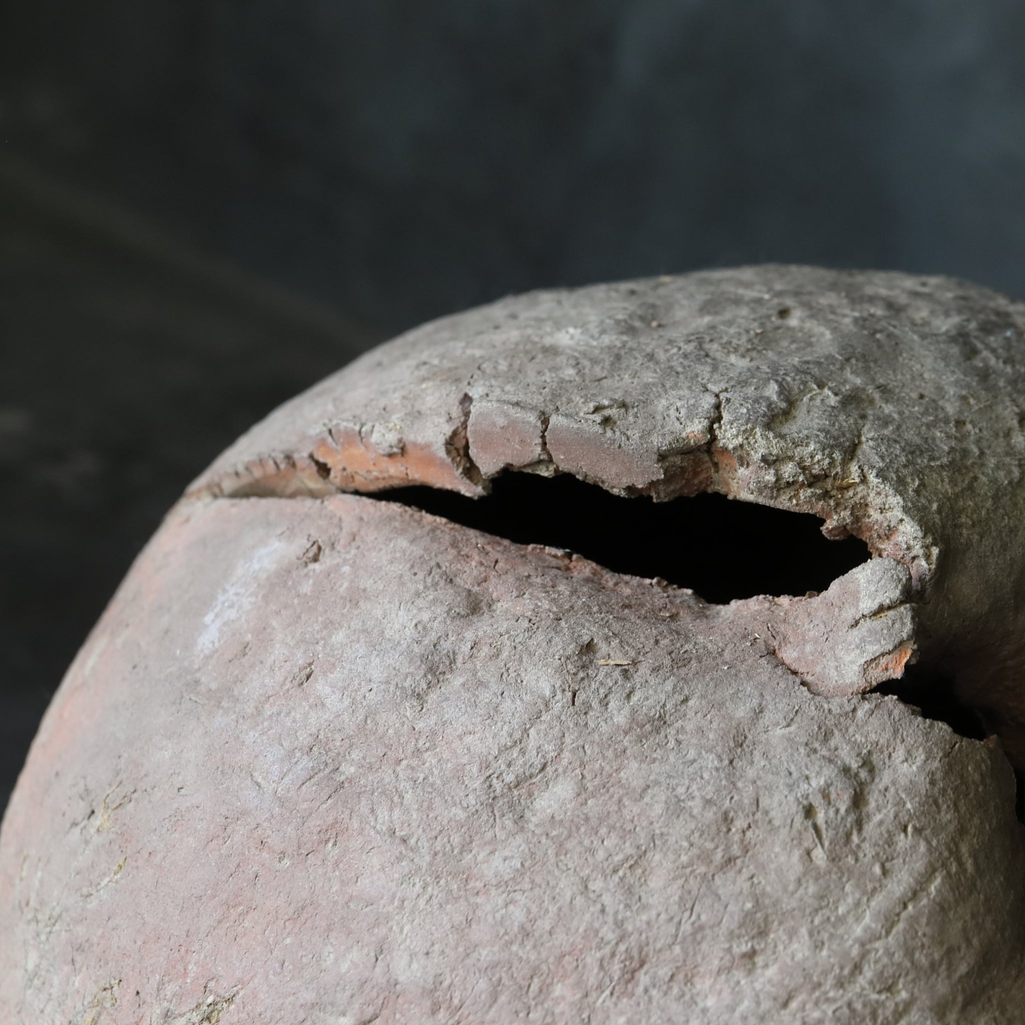 Exploded Pottery Jar, Details Unknown