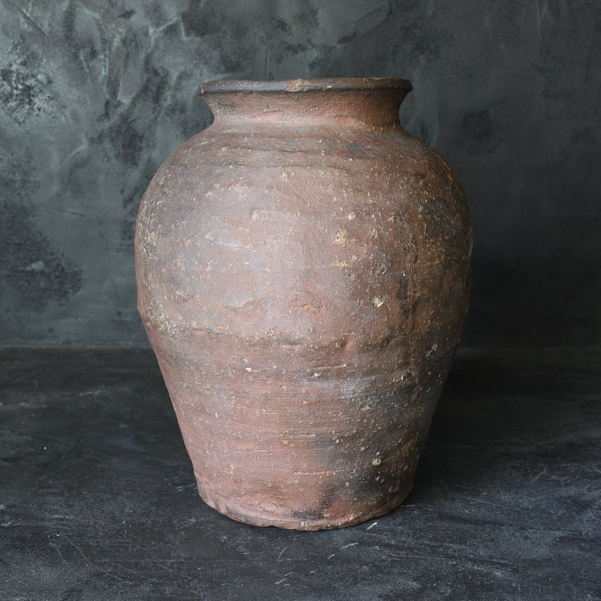 Antique Shigaraki Pottery Jar, Muromachi Period (1336-1573CE)