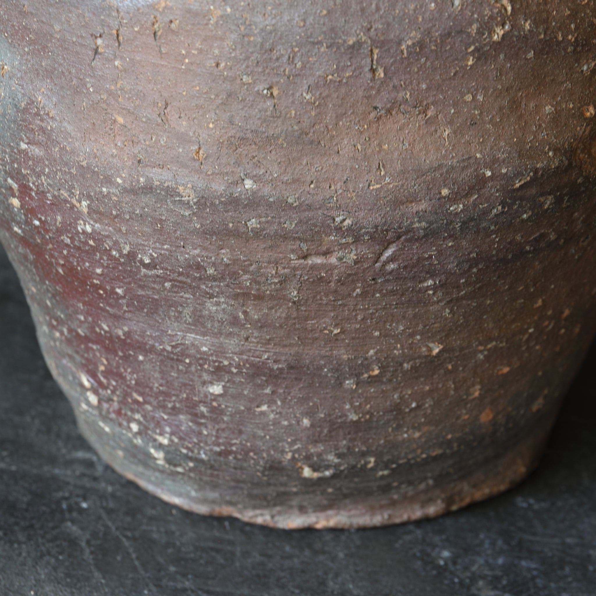 Antique Shigaraki Pottery Jar, Muromachi Period (1336-1573CE)