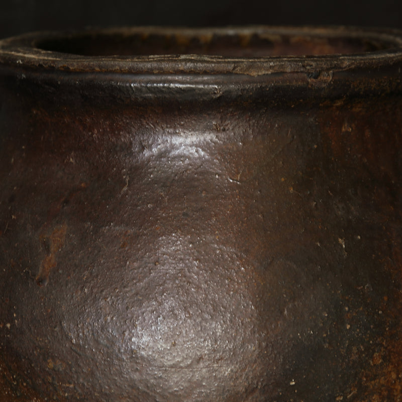 Antique Echizen Pottery Jar, Azuchi-Momoyama to Edo Period (1573-1867CE)