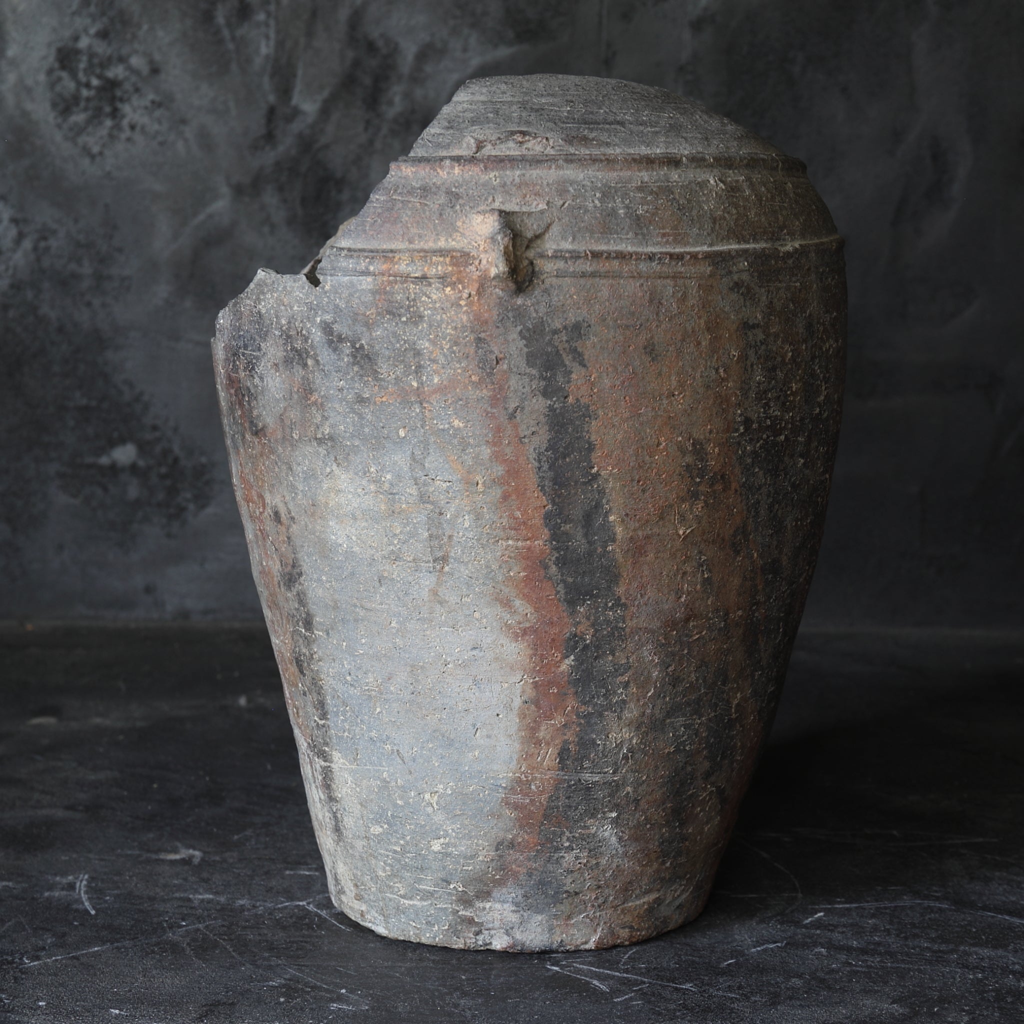 平安時代 猿投 三筋壺 残欠（794–1185 CE） | 入蘆花（ロカニイル）