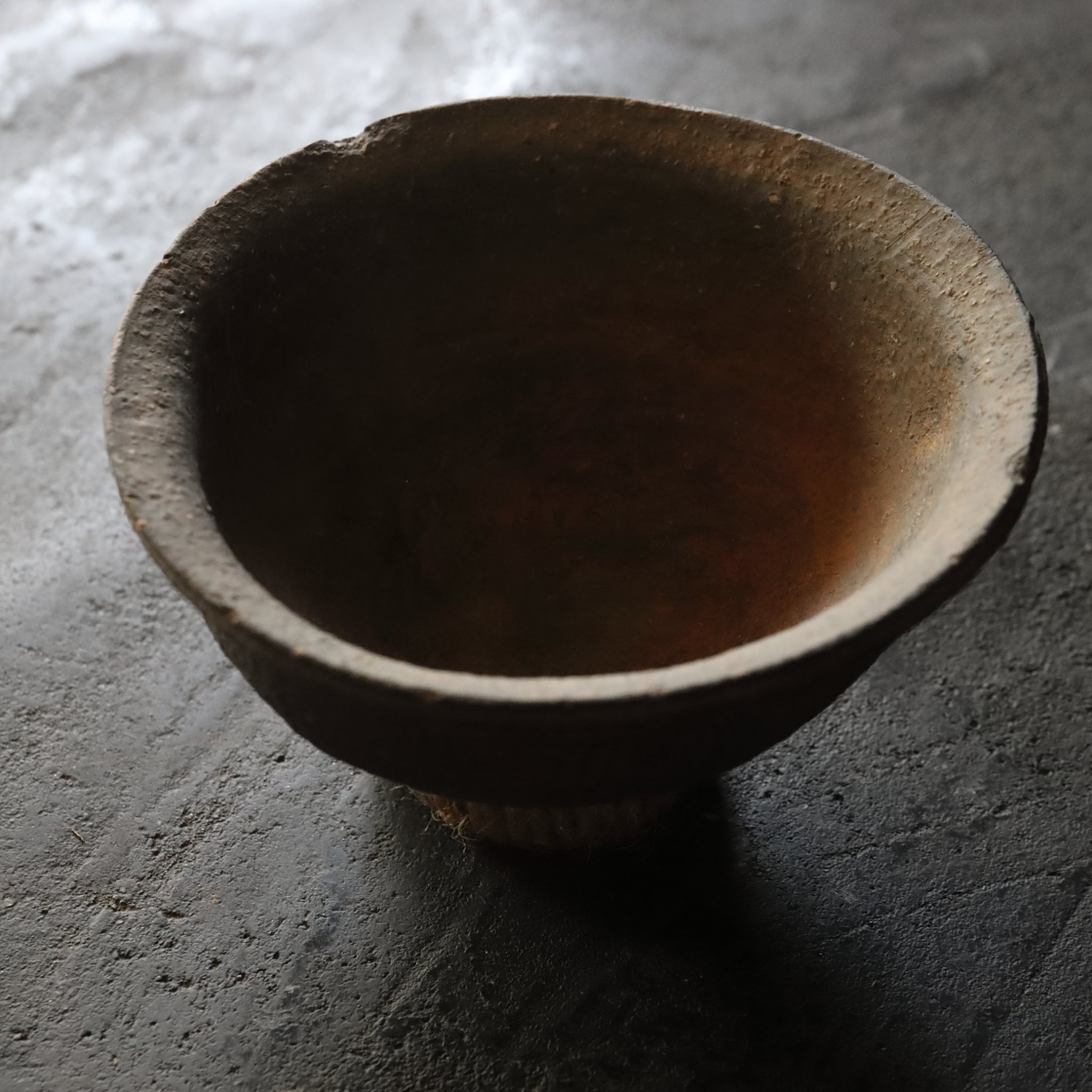 Sue Ware Double-eared Bowl with Ring Base, Nara Period (710-794CE)