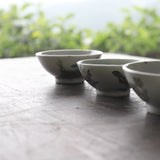 清粉彩茶杯5客 清時代/1616-1911CE