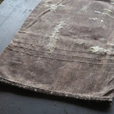 Travel Tea Cloth BORO, Ancient Persimmon Tannin, Lot 1, Meiji Period (1868-1912 CE)