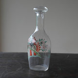 意大利古董搪瓷绘玻璃瓶（带盖），19至20世纪