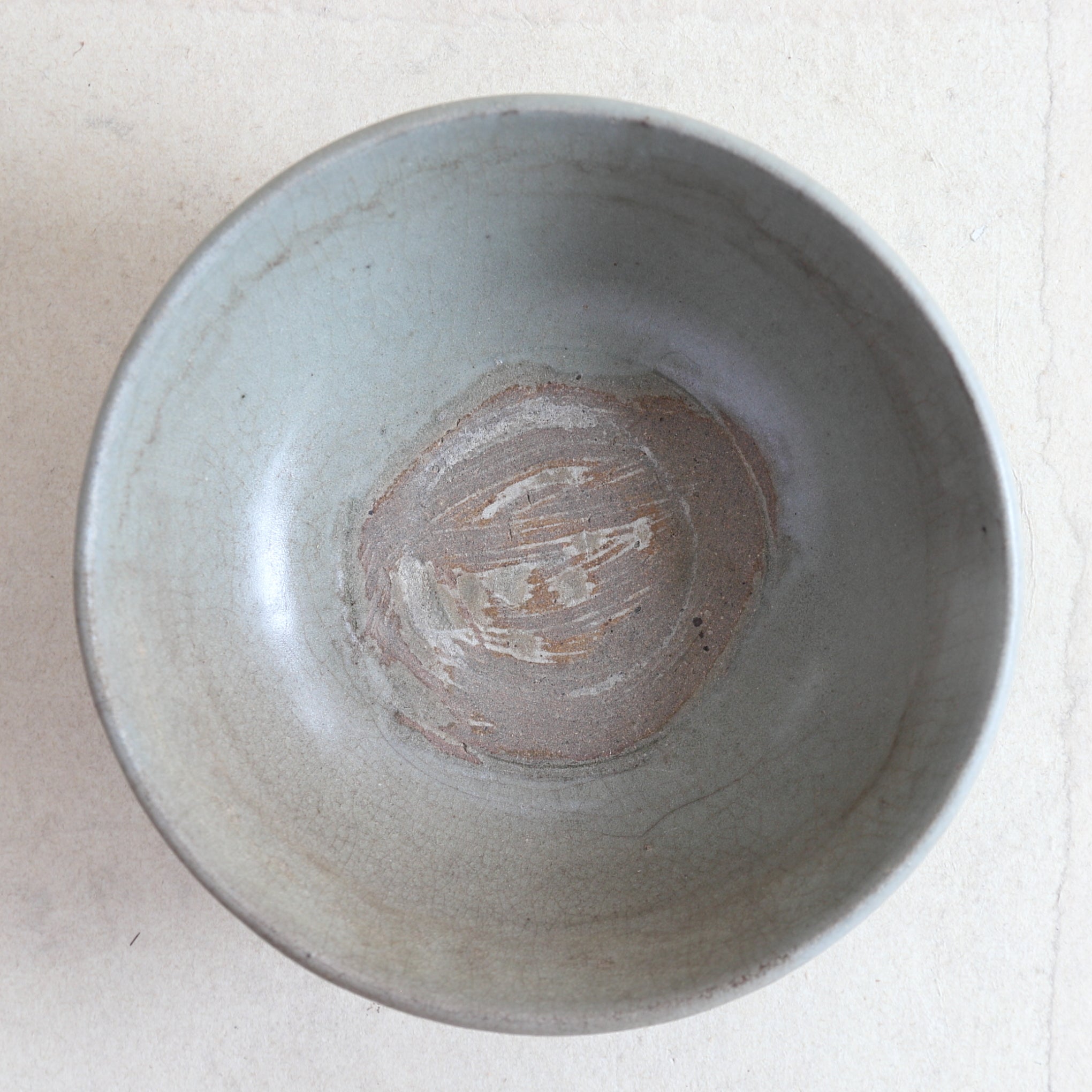 Longquan Celadon Tea Bowl from the Song Dynasty (960-1279CE)