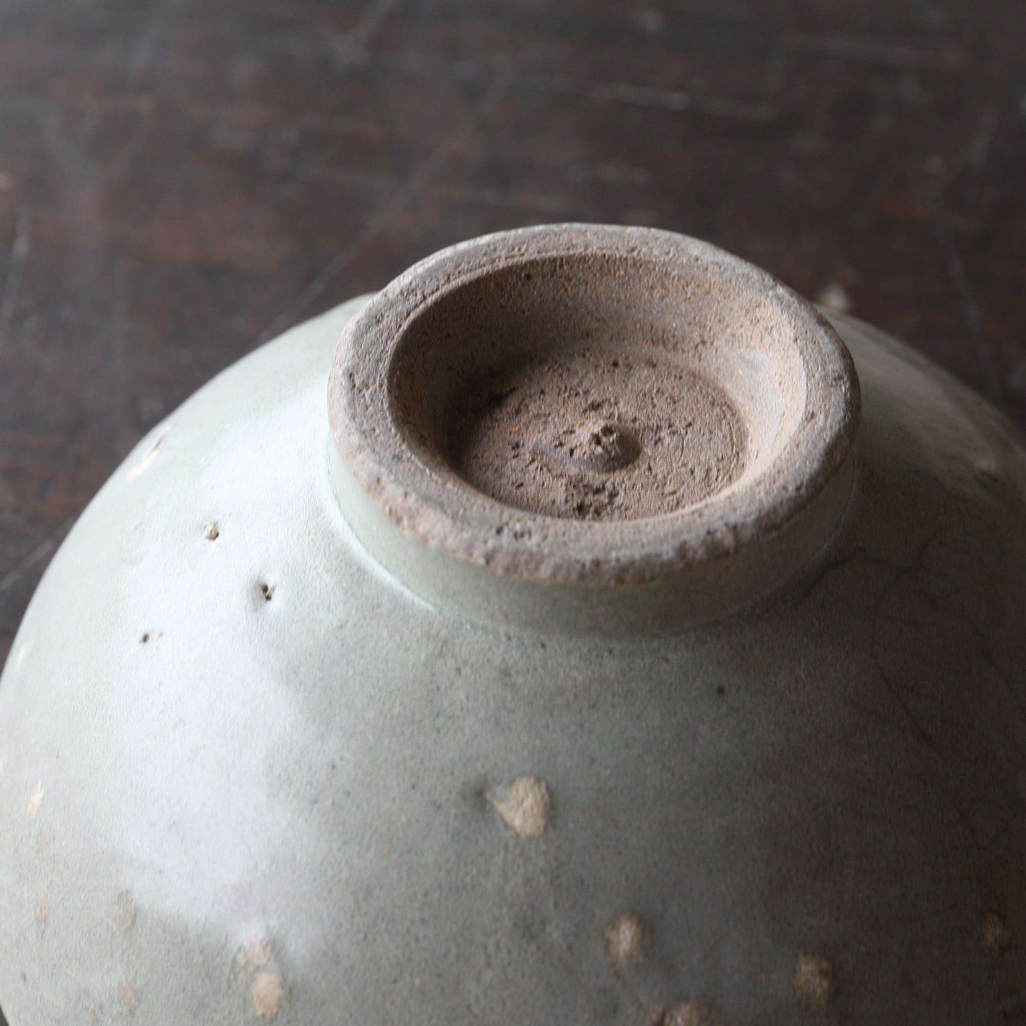 Longquan Celadon Tea Bowl from the Song Dynasty (960-1279CE)