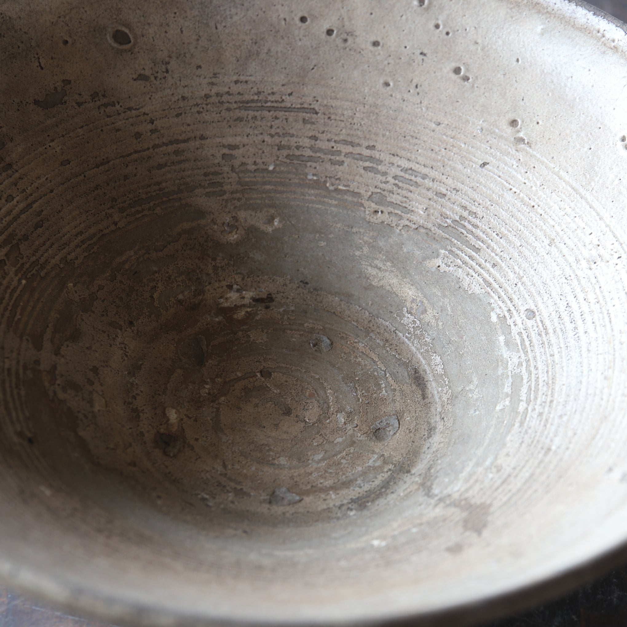 Goryeo Celadon Tea Bowl with Excavation Marks from the Goryeo Dynasty (918-1392CE)