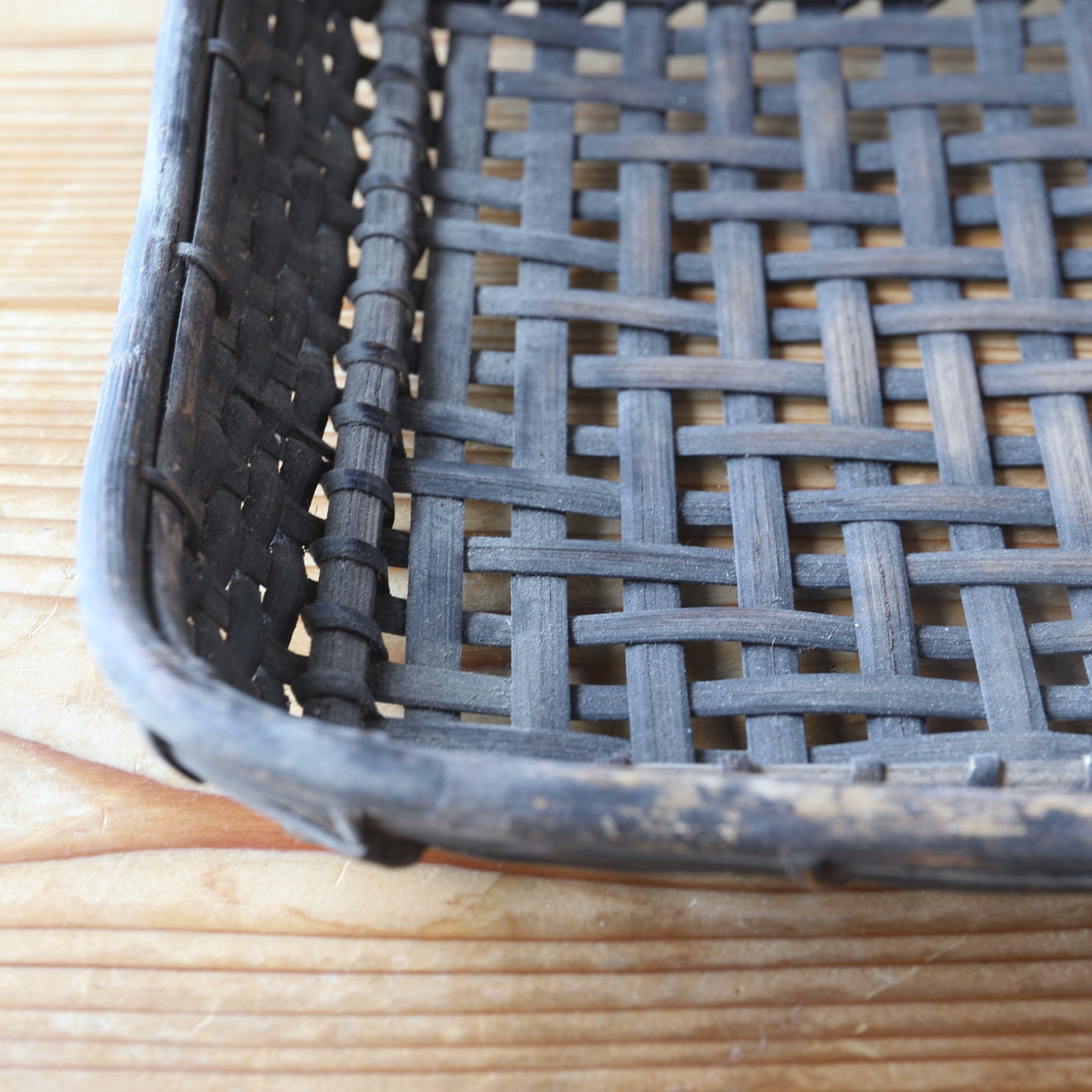 Antique Bamboo Basket, Lot 1, Taisho Era (1912-1926CE)