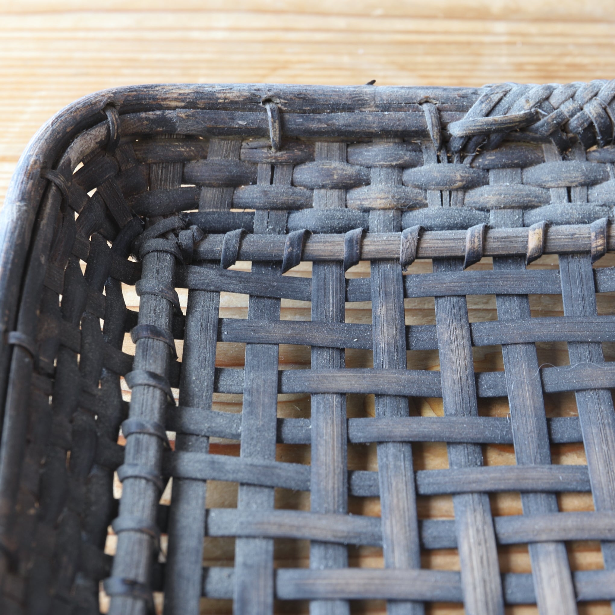 Antique Bamboo Basket, Lot 1, Taisho Era (1912-1926CE)