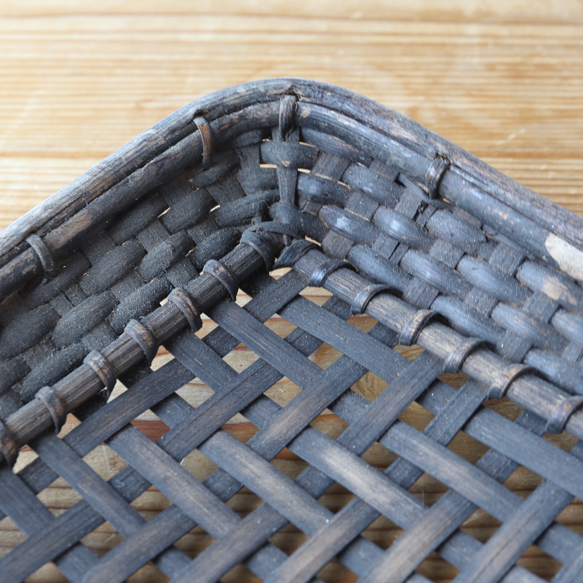 Antique Bamboo Basket, Lot 1, Taisho Era (1912-1926CE)