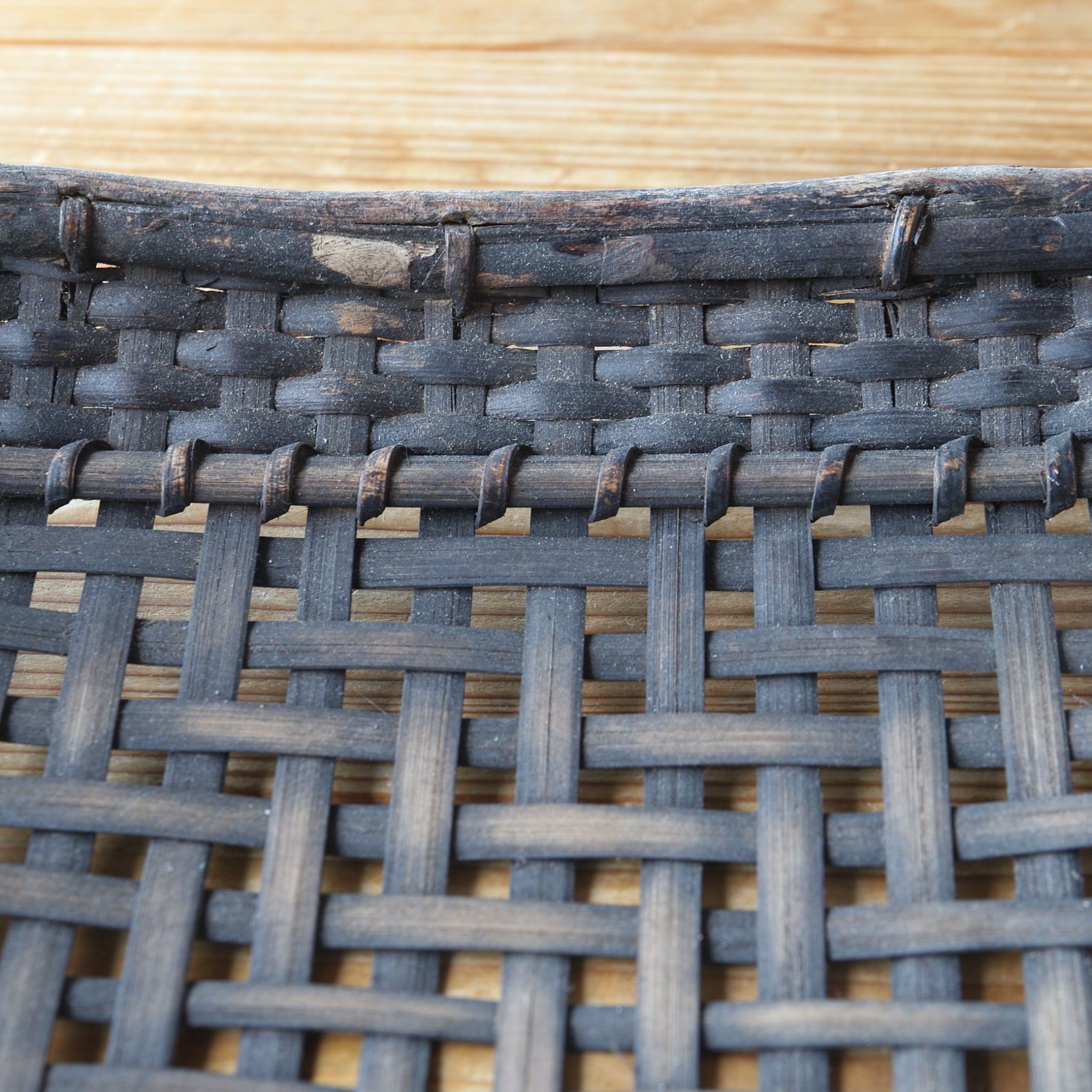 Antique Bamboo Basket, Lot 1, Taisho Era (1912-1926CE)