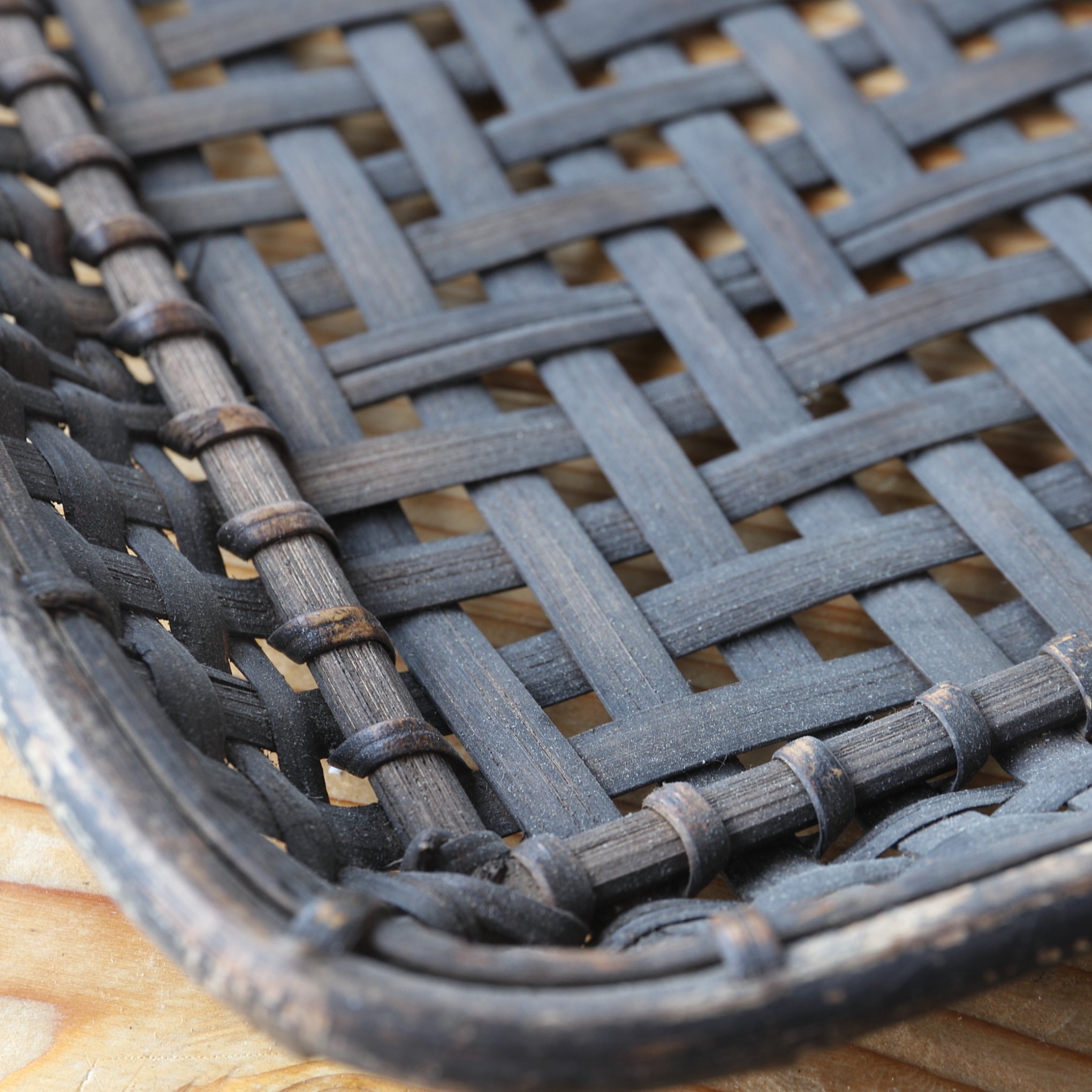 Antique Bamboo Basket, Lot 2, Taisho Era (1912-1926CE)