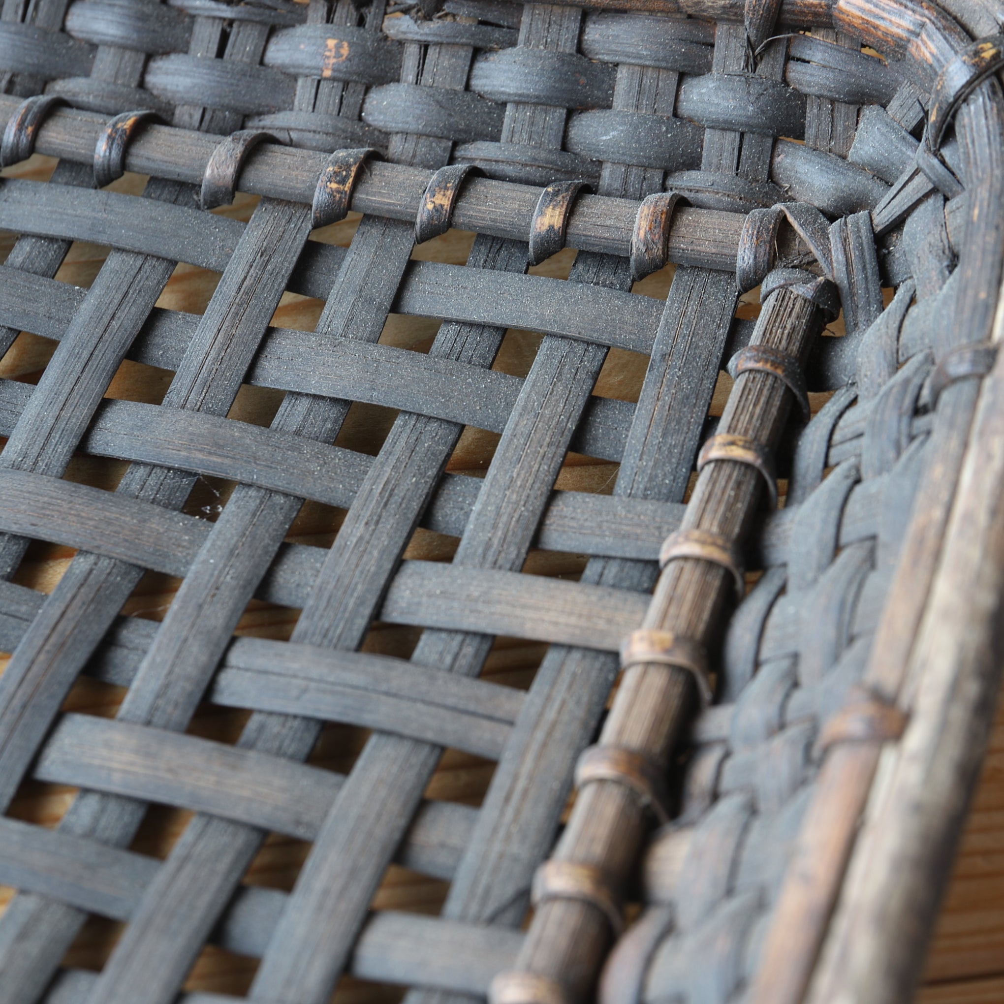 Antique Bamboo Basket, Lot 2, Taisho Era (1912-1926CE)