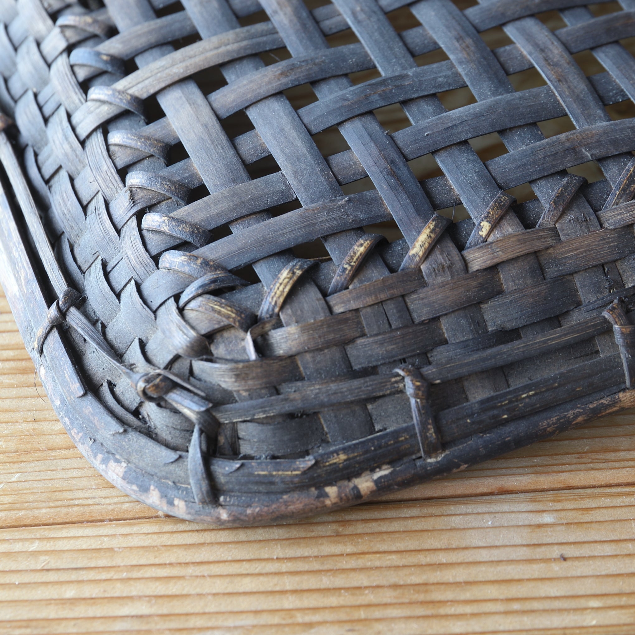 Antique Bamboo Basket, Lot 2, Taisho Era (1912-1926CE)