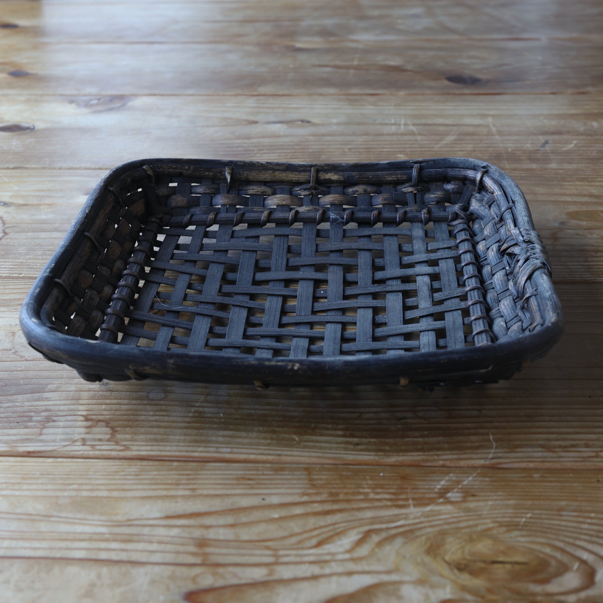 Antique Bamboo Basket, Lot 3, Taisho Era (1912-1926CE)