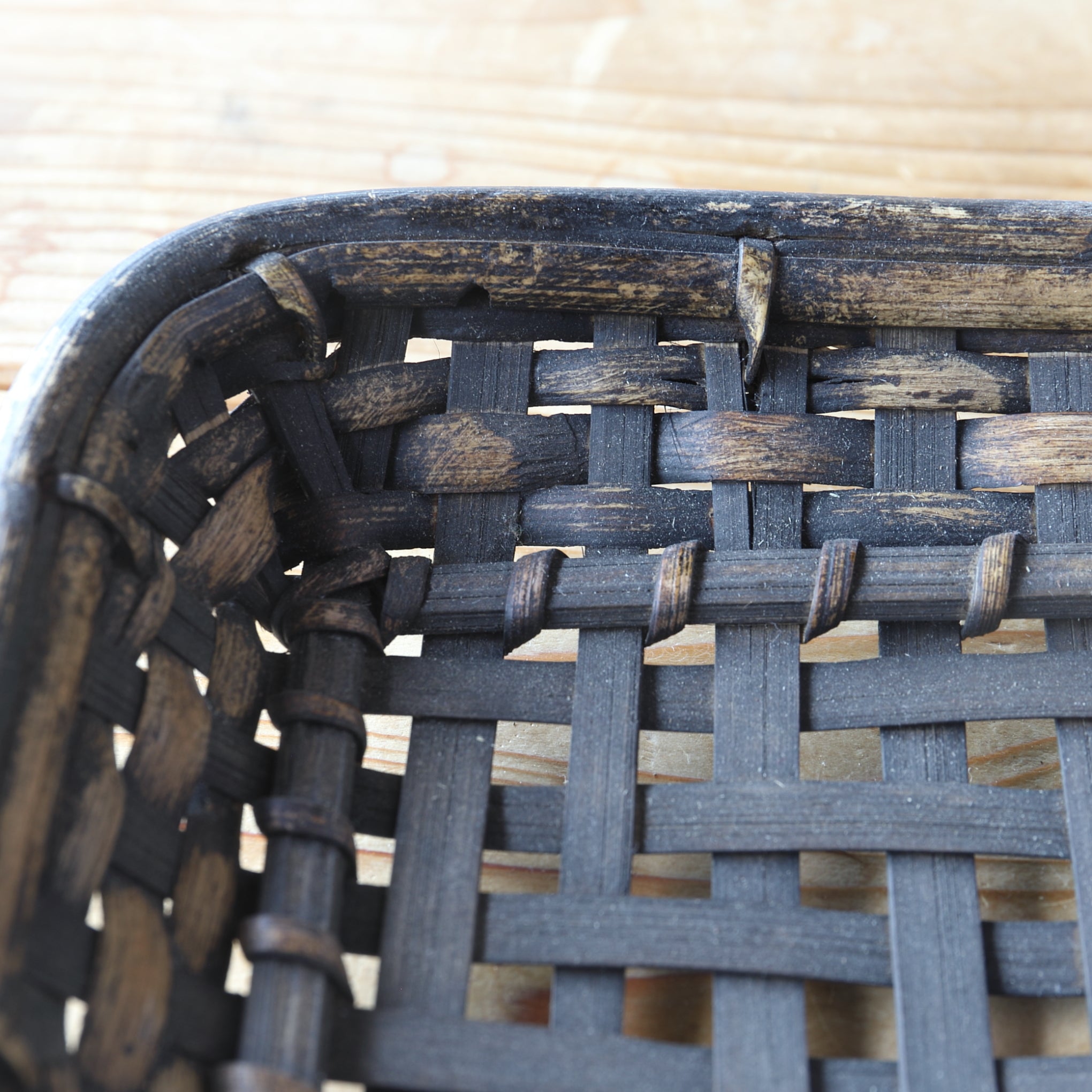 Antique Bamboo Basket, Lot 3, Taisho Era (1912-1926CE)