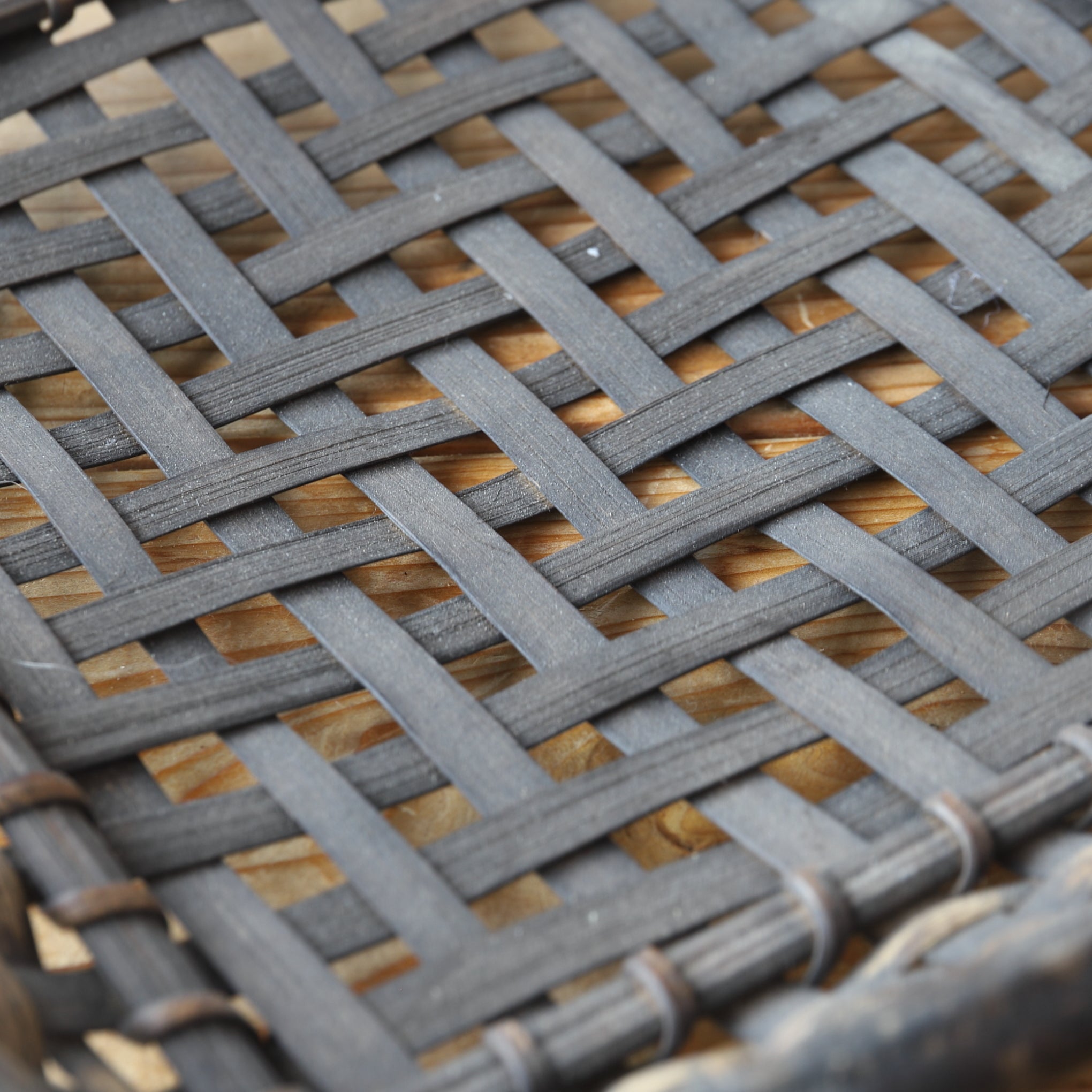 Antique Bamboo Basket, Lot 3, Taisho Era (1912-1926CE)