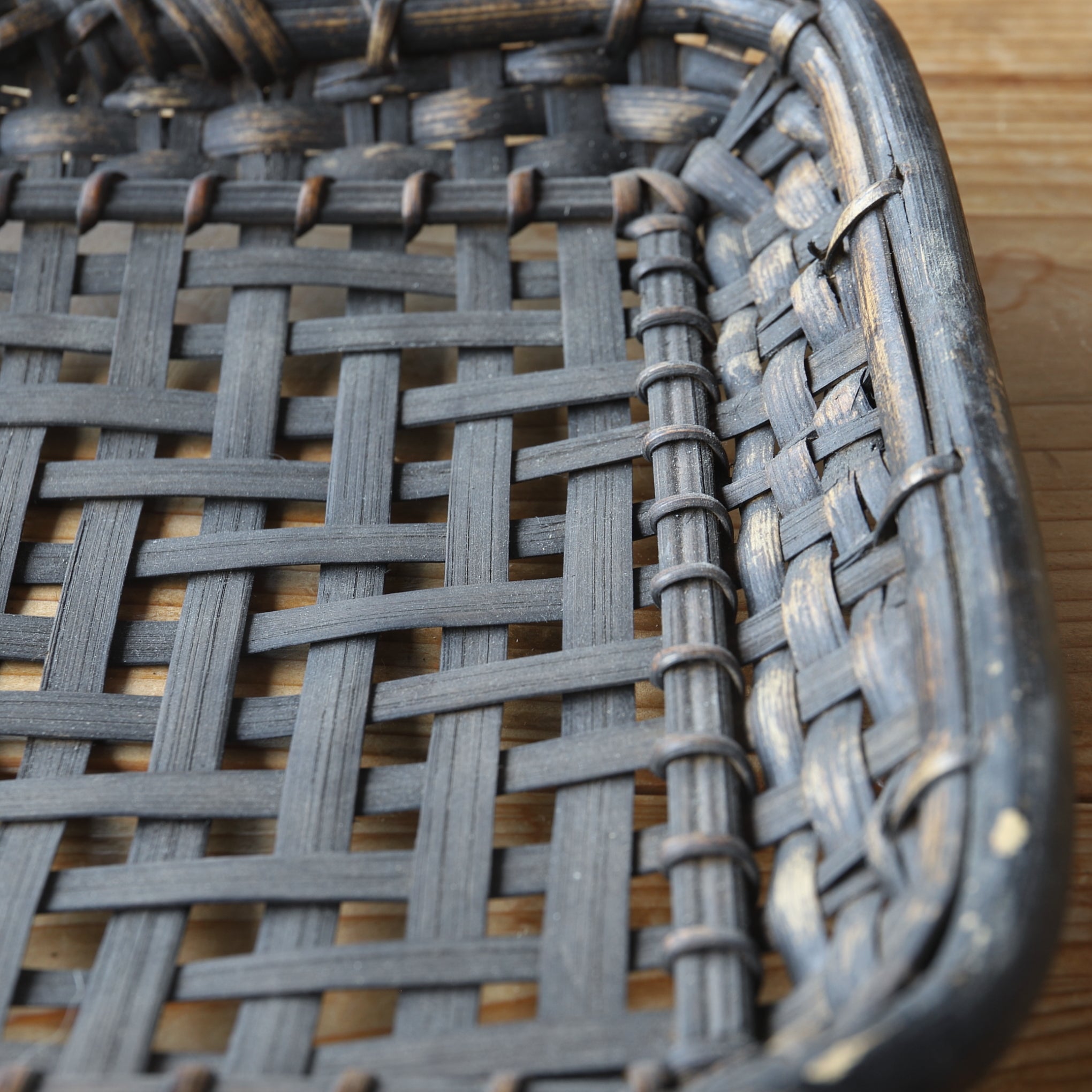 Antique Bamboo Basket, Lot 3, Taisho Era (1912-1926CE)