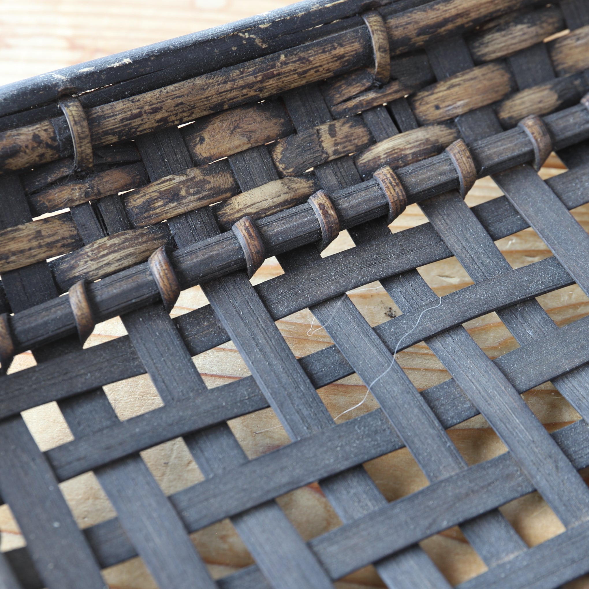 Antique Bamboo Basket, Lot 3, Taisho Era (1912-1926CE)