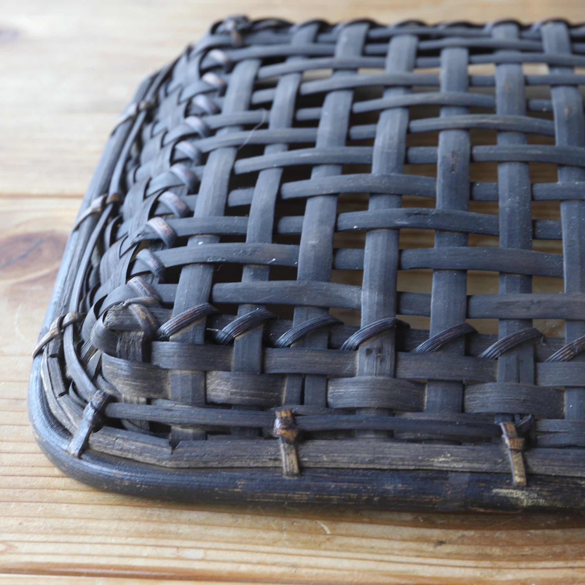 Antique Bamboo Basket, Lot 3, Taisho Era (1912-1926CE)