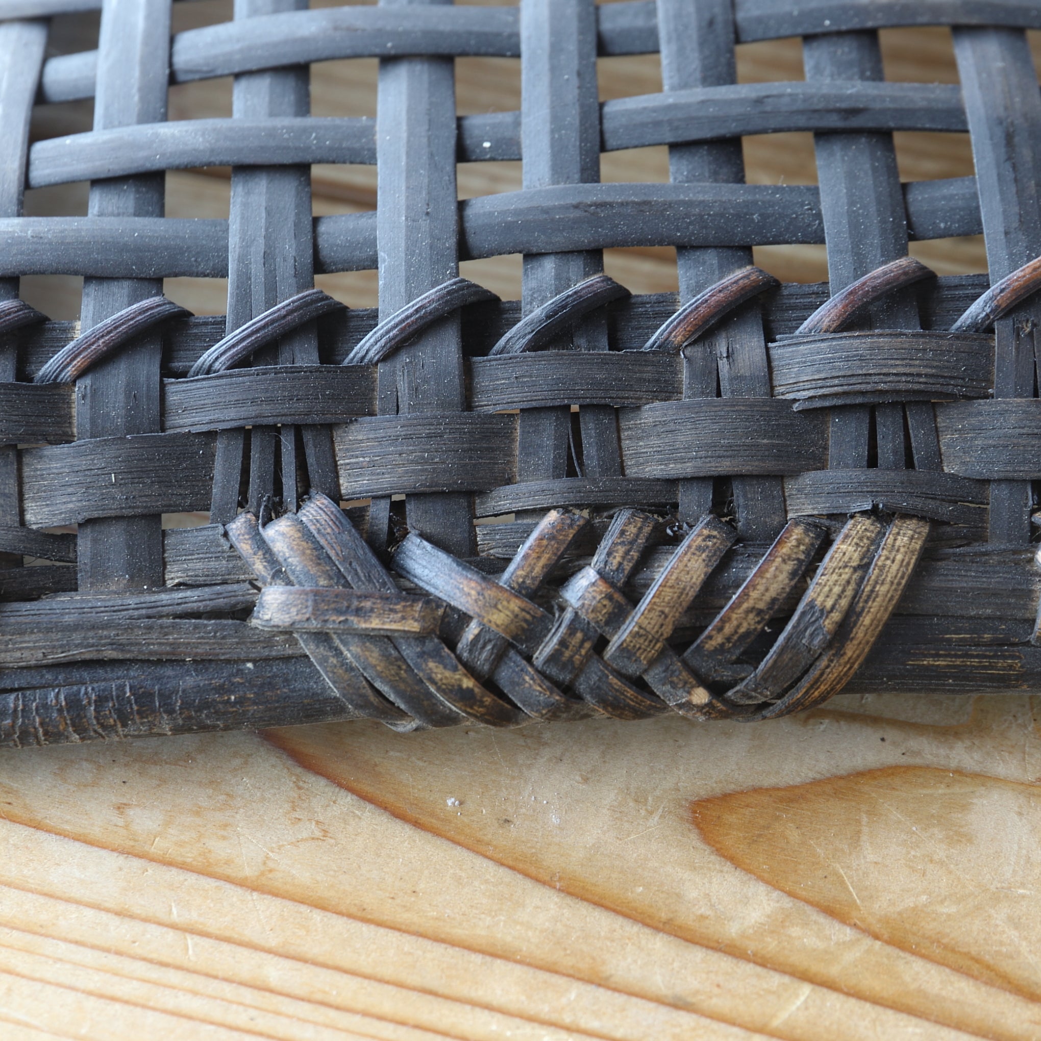 Antique Bamboo Basket, Lot 3, Taisho Era (1912-1926CE)