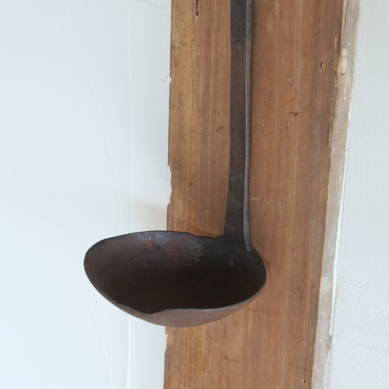 Antique Iron Ladle by Blacksmith, Lot 1, 16th-19th century