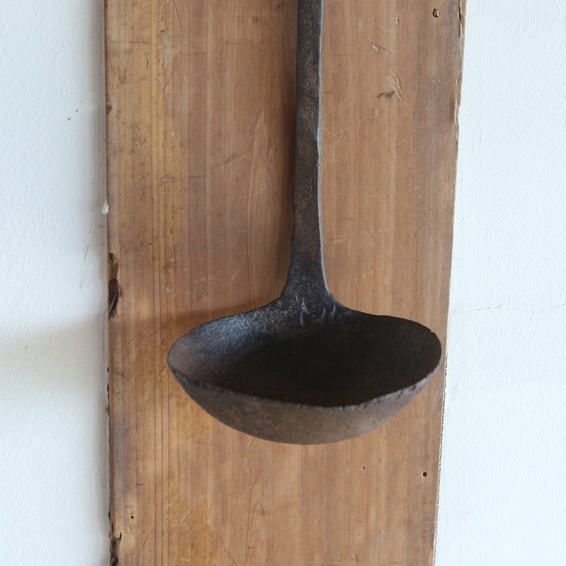 Antique Iron Ladle by Blacksmith, Lot 2, 16th-19th century