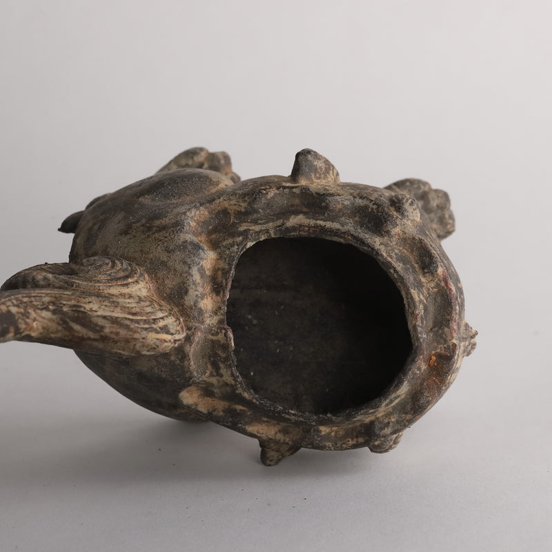 Incense burner of brass plating Muromachi/1336-1573CE