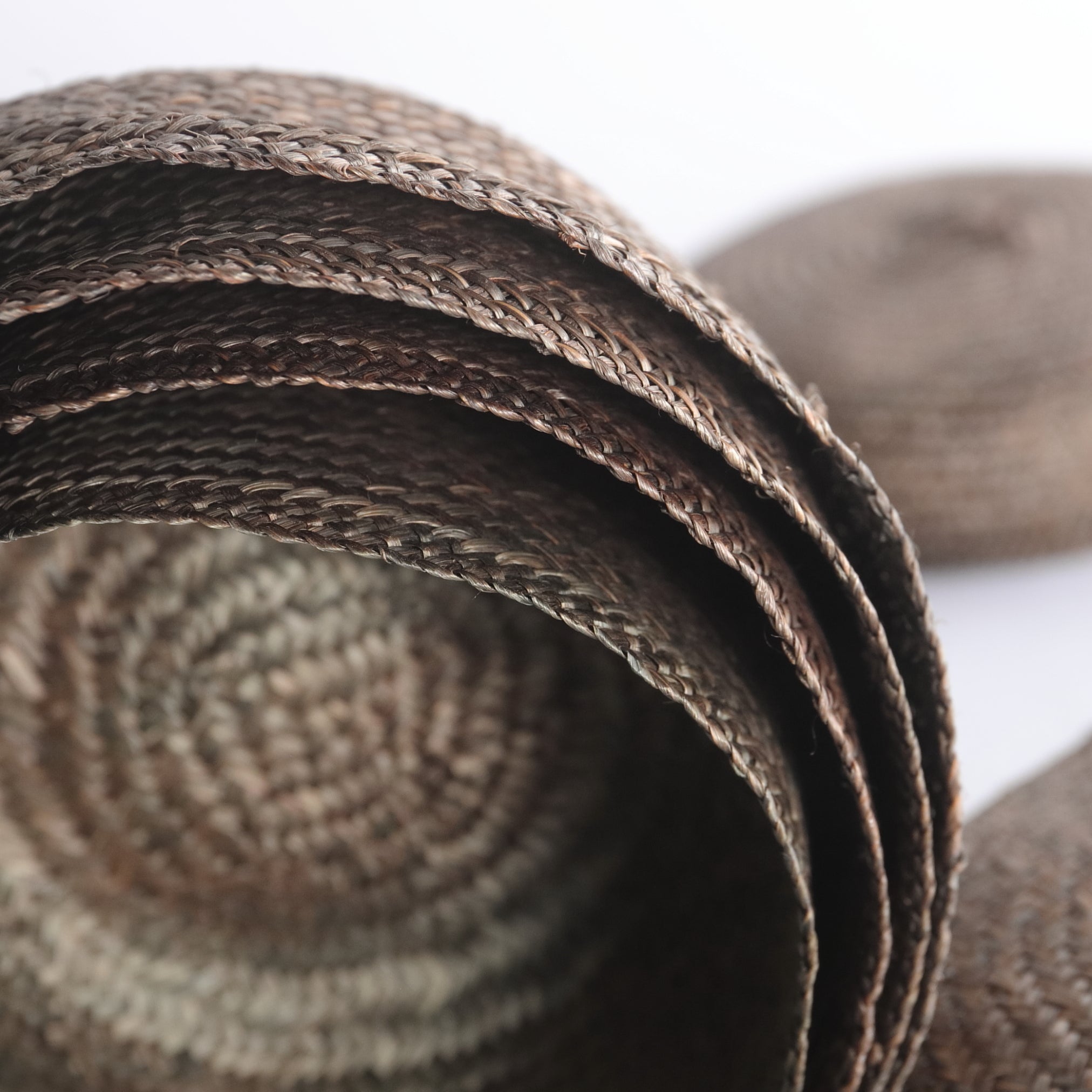 old nesting basket with lid