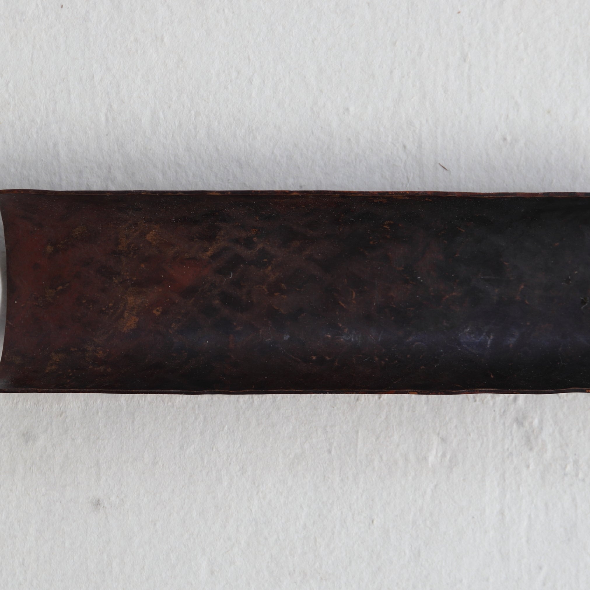 Old copper Tea-Leaf Scoop