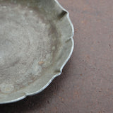 Antique tin teapot saucer Qing Dynasty/1616-1911CE