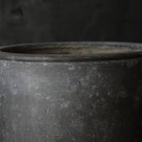 Antique copper kettle brazier