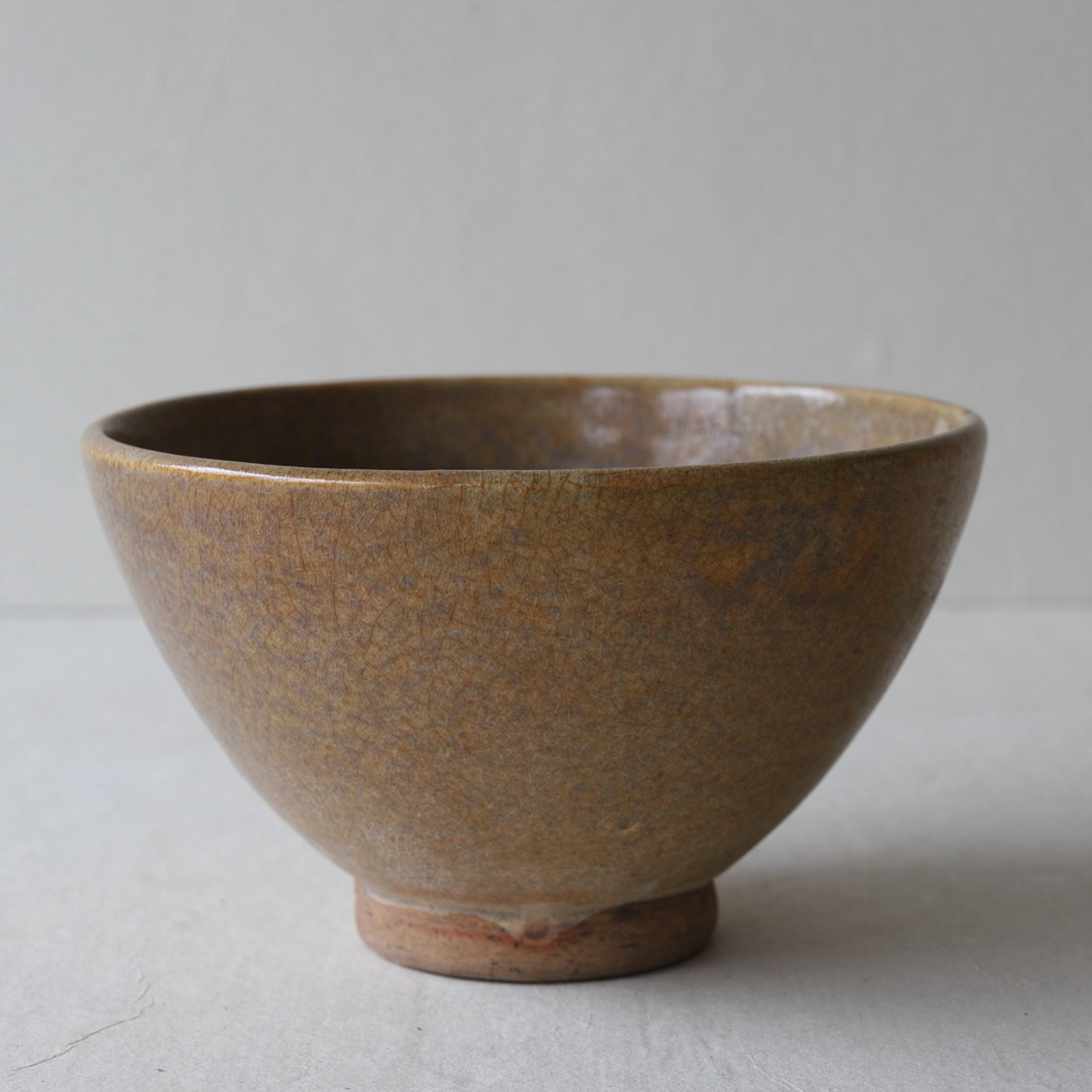 Khmer ash glaze tea bowl a 12th-16th centuries