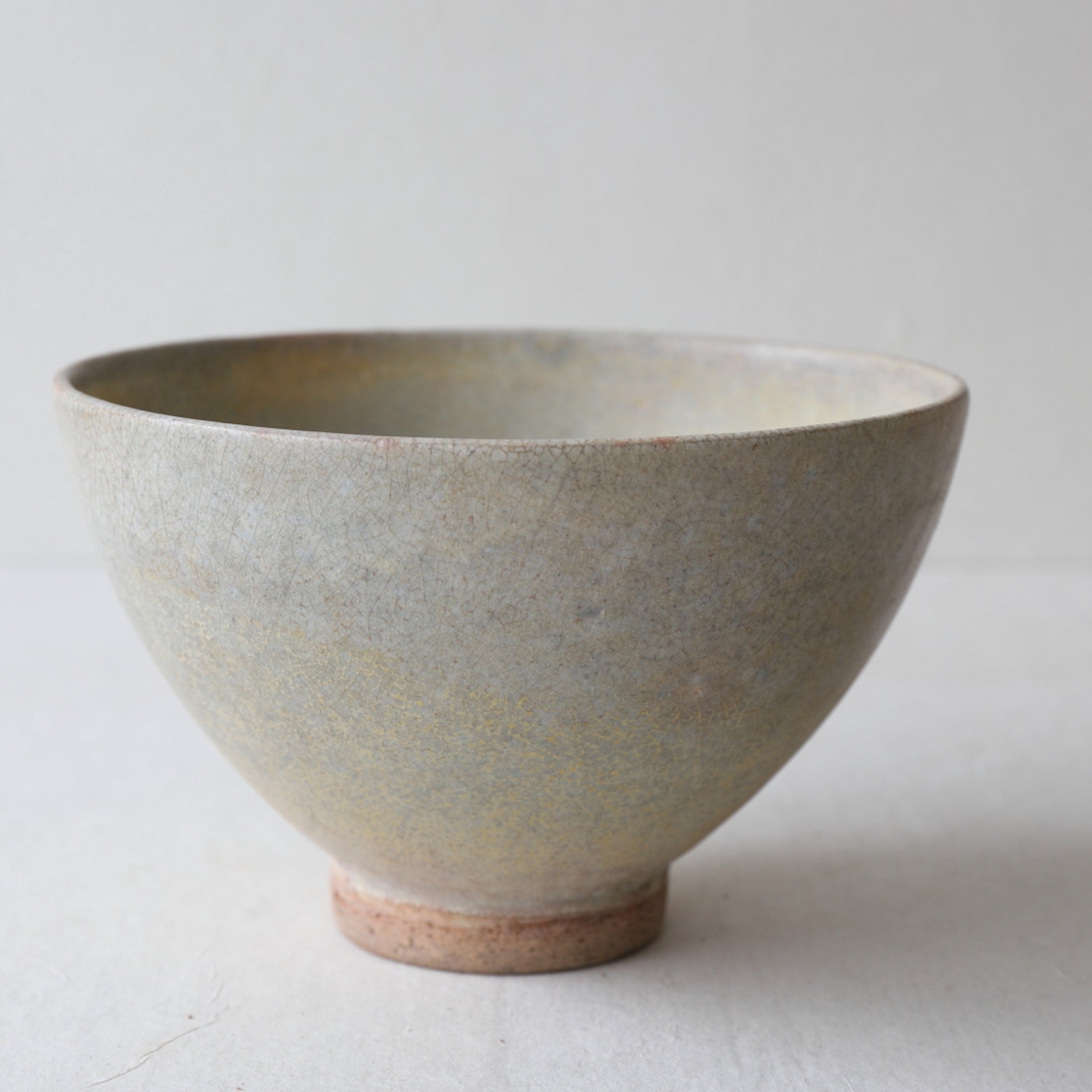 Khmer ash glaze tea bowl d 12th-16th centuries