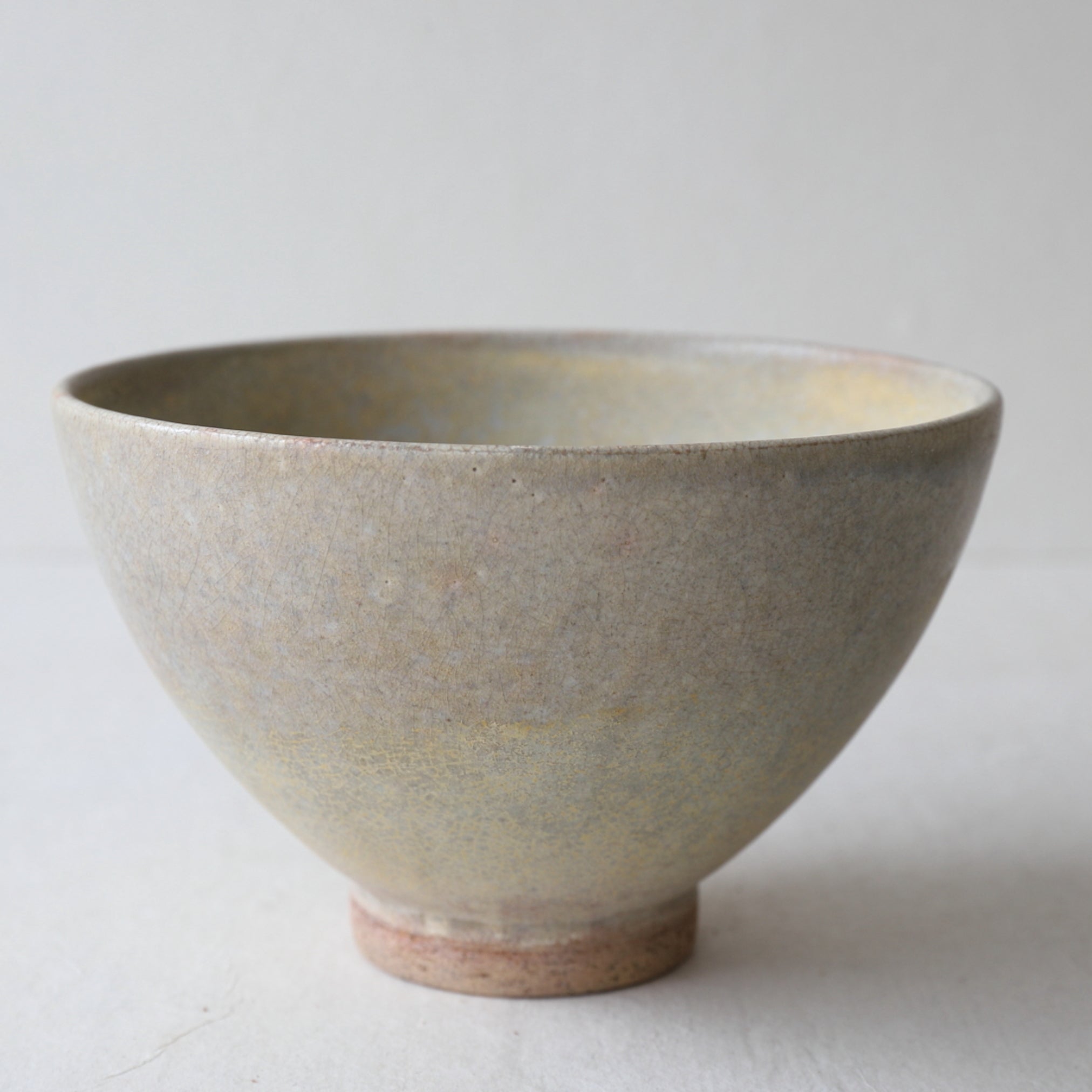 Khmer ash glaze tea bowl d 12th-16th centuries