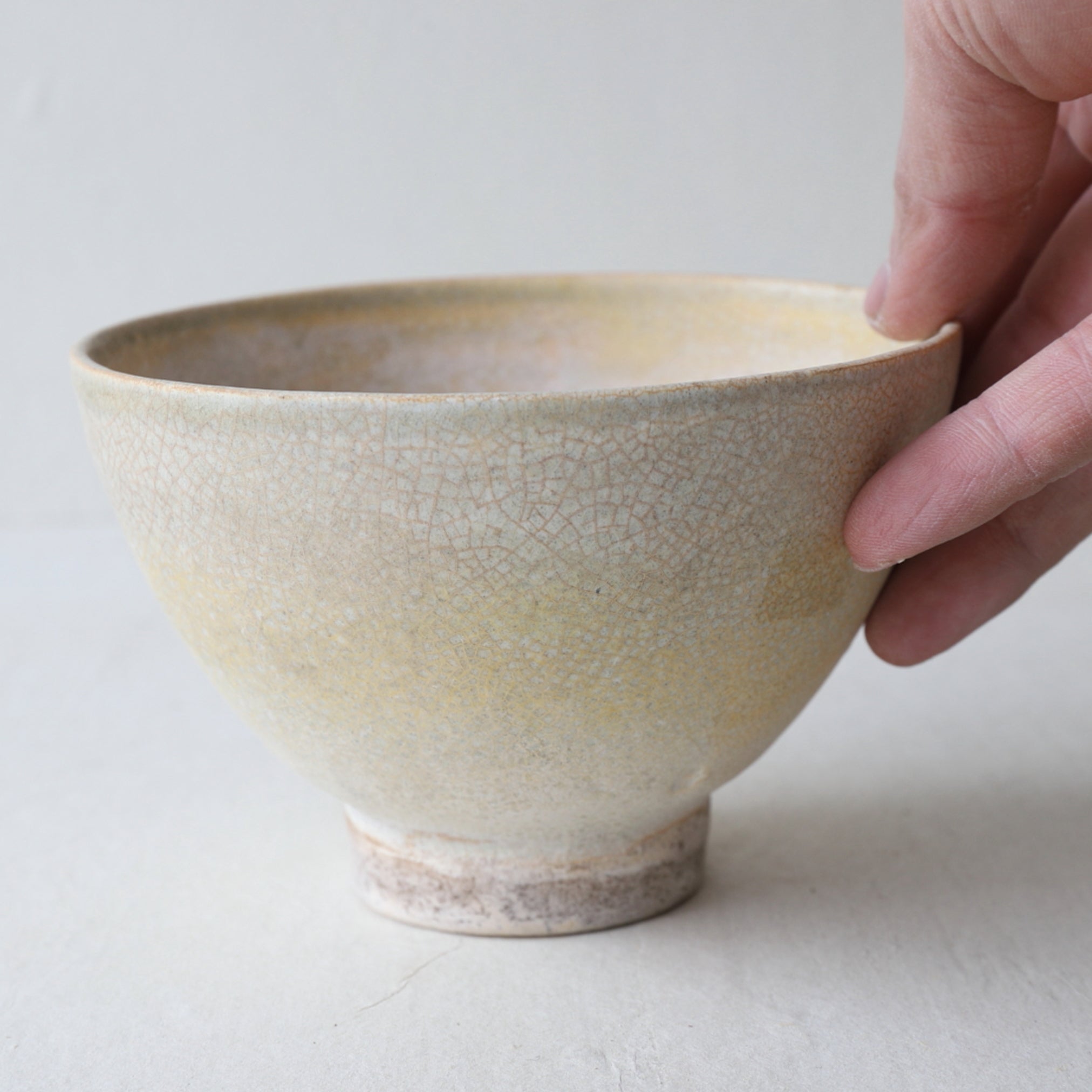 Khmer ash glaze tea bowl B 12th-16th centuries