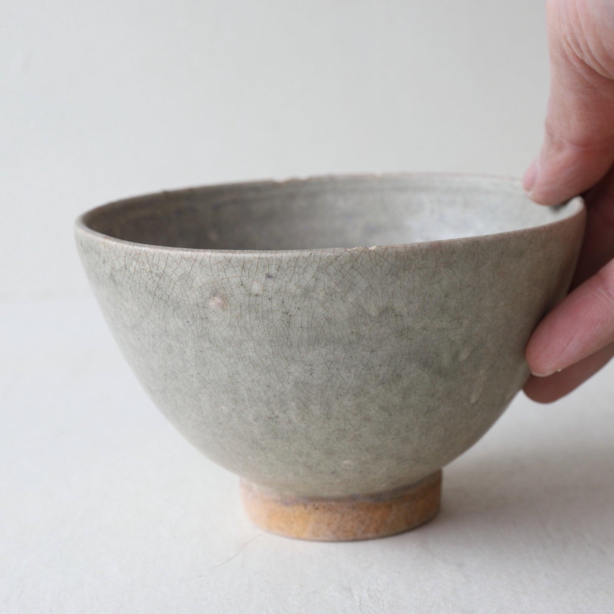 Khmer ash glaze tea bowl C 12th-16th centuries