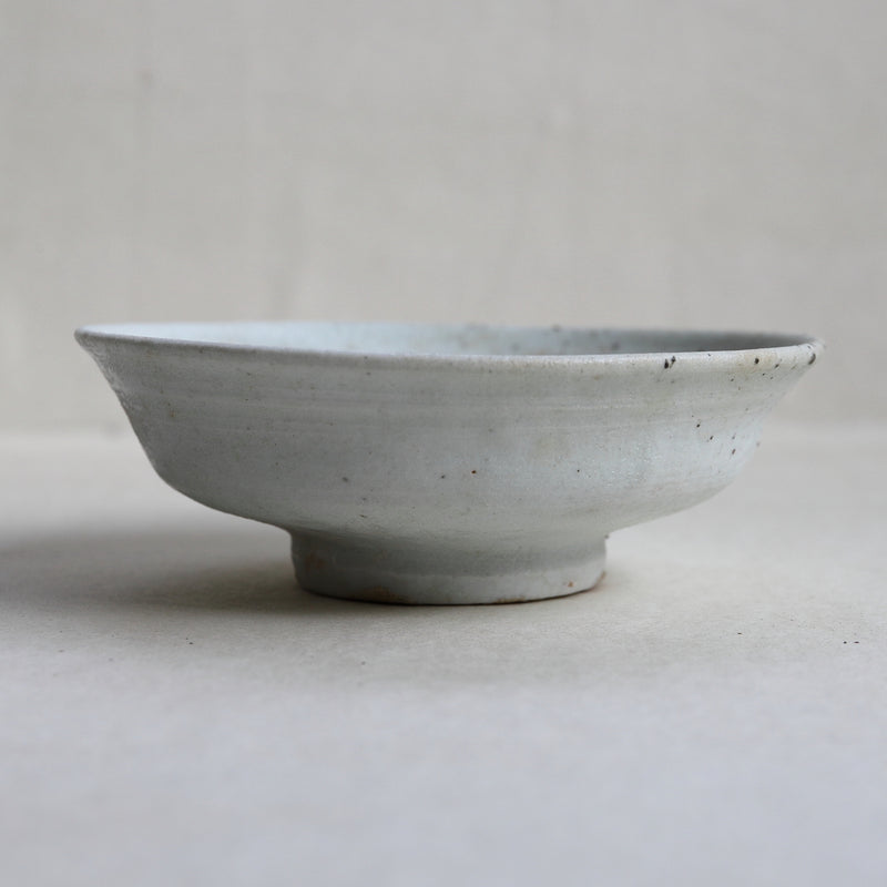 Korean Antique white porcelain hard plate Joseon Dynasty/1392-1897CE
