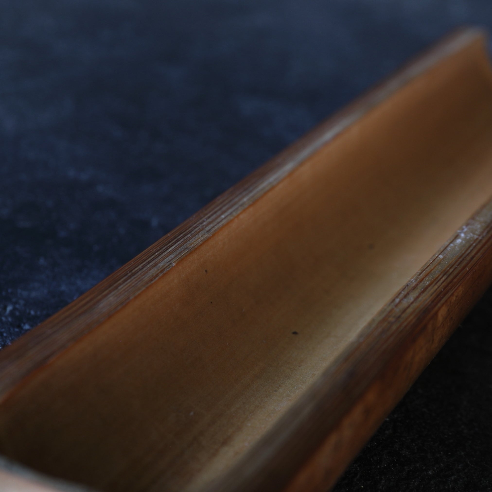 Old Bamboo Tea-Leaf Scoop