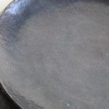 Hammered copper teapot saucer