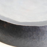 Hammered copper teapot saucer