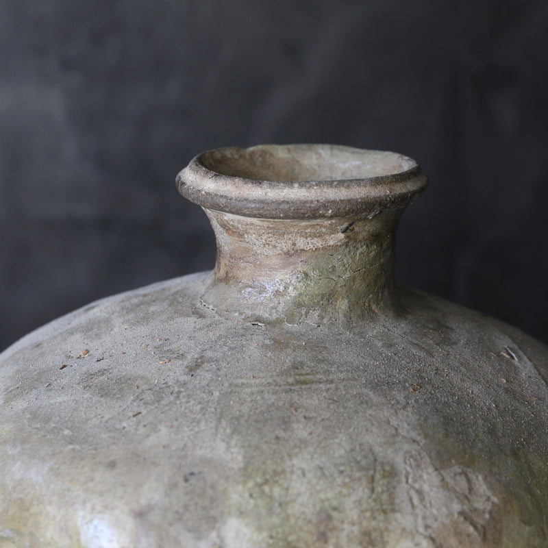 Ko-Seto ash glaze bottle Kamakura/1185-1333CE