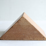 big triangle wood block a