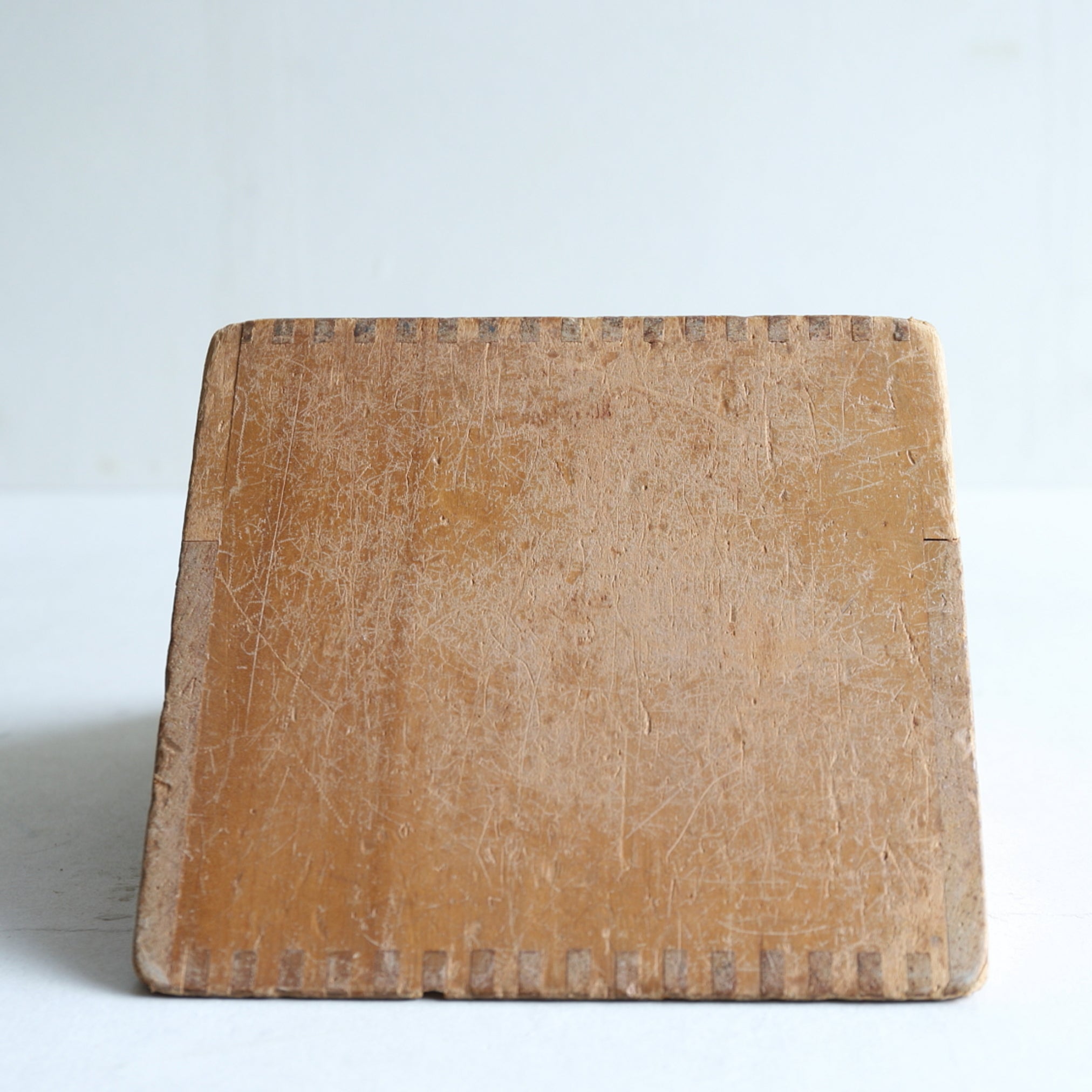 big triangle wood block a