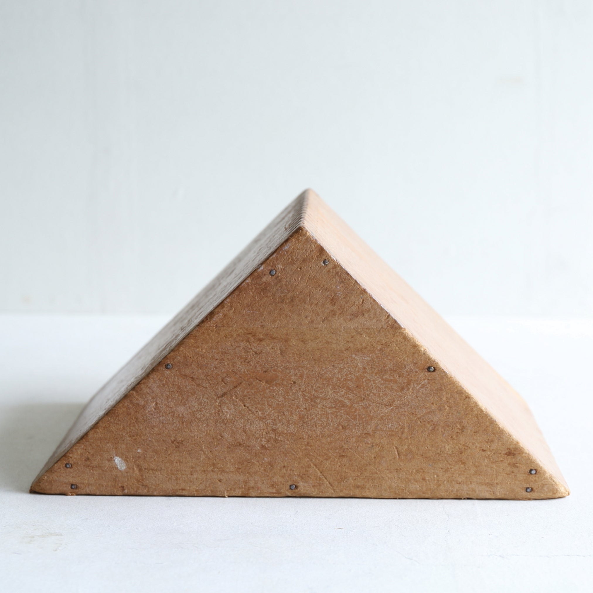 big triangle wood block b